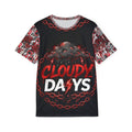 Cloudy Days Graphic Jersey — Men's Streetwear Sports Tee