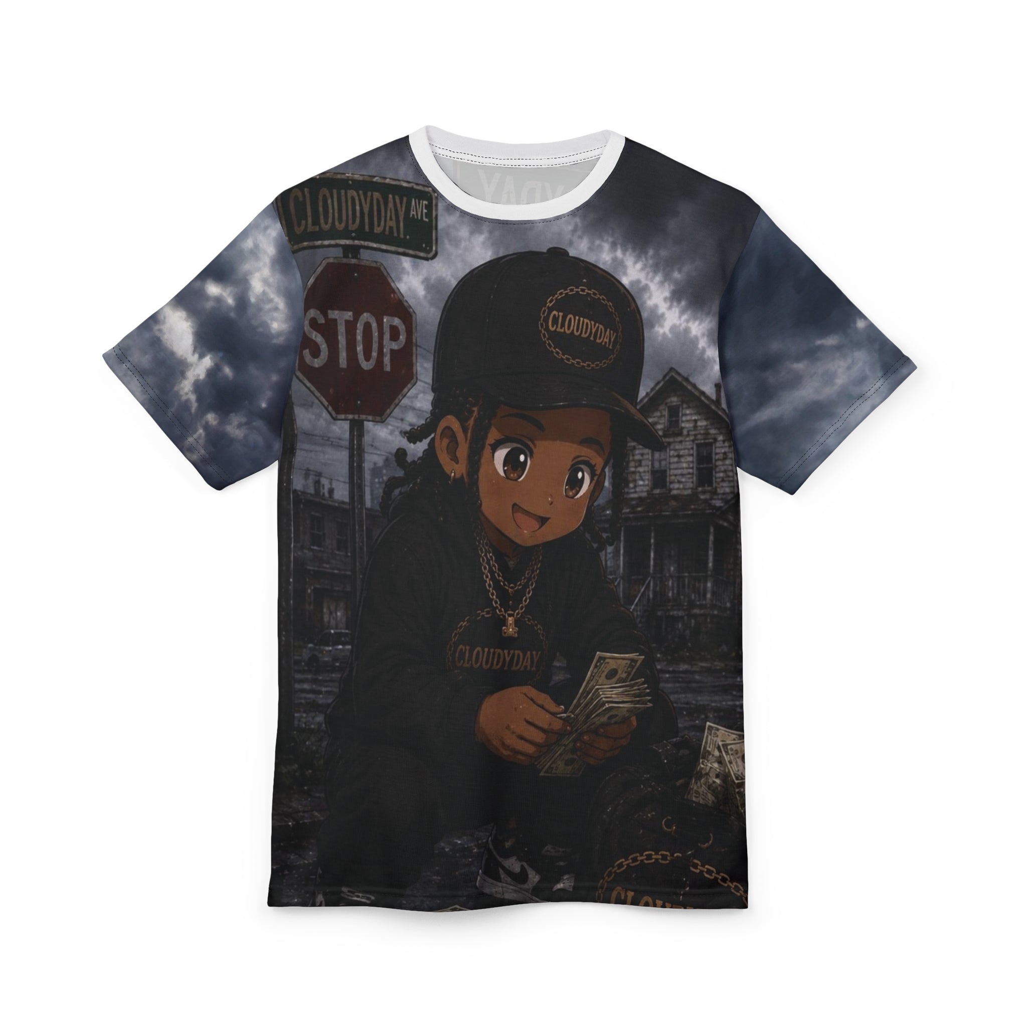 Unisex Cut & Sew Tee (AOP)